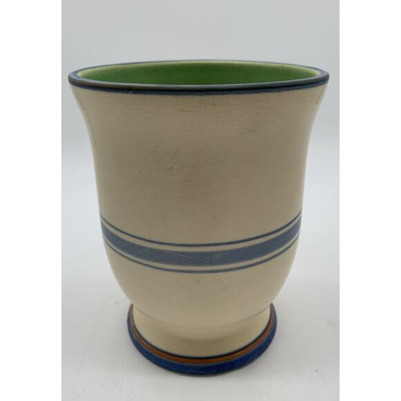 Weller Bonito 1927-33 Art Pottery Hand Painted Floral Bulbous Vase Artist Signed - Picture 5 of 7